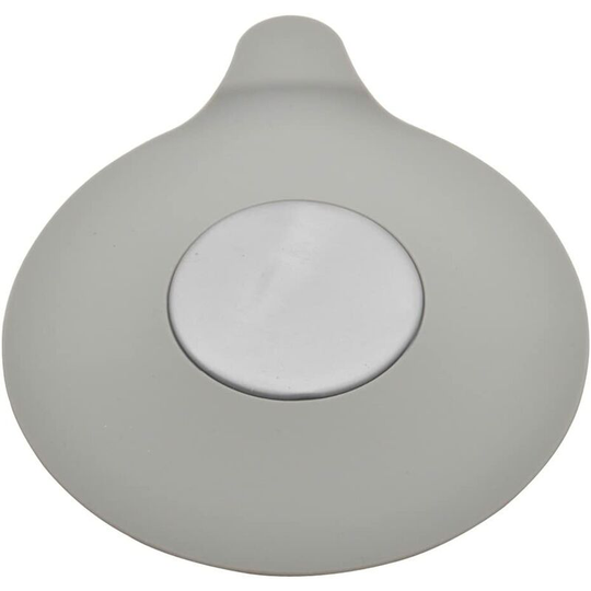 Bath and Sink Stopper Silicone Tub Stopper Basin Set Rubber Water Stopper Suction Mouth for Kitchens Bathrooms Laundromats Stopper Betterlife(Grey)