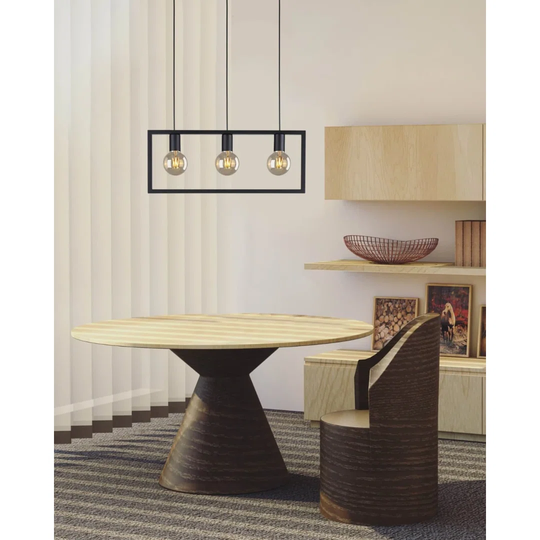 Adoncia 3-Light Geometric Pendant