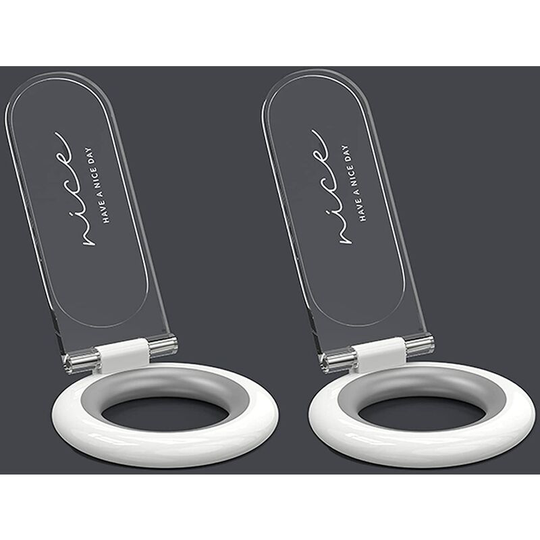 2 pcs Toilet Lid Lifter, Toilet Seat Lifter Toilet Seat Handle Lifter Toilet Cover Lifter,Avoid Touching Toilet Cover Handle,White