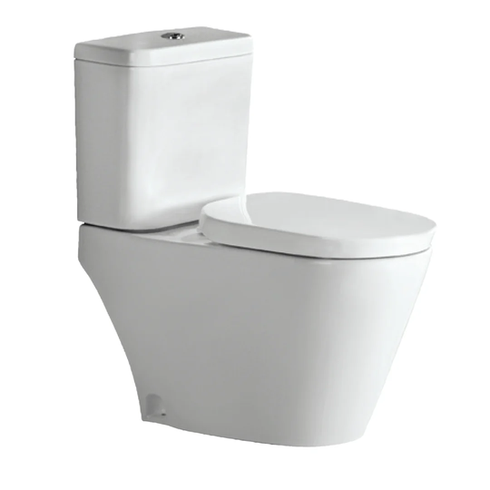 Vignette Close Coupled Toilet with Button Flush