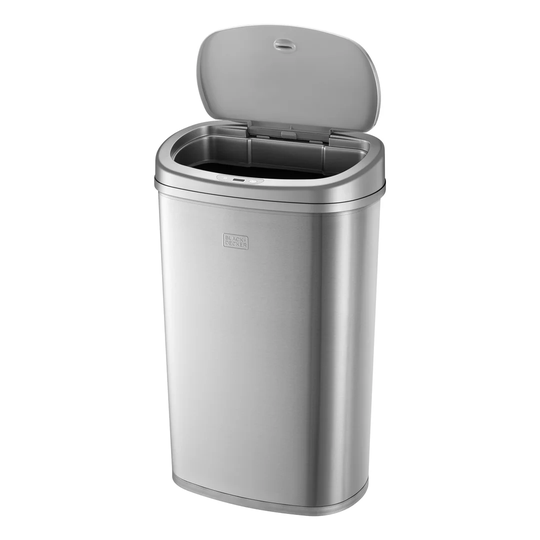 Steel 50 Litre Motion Sensor Rubbish Bin