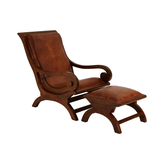Dumont Armchair and Footstool