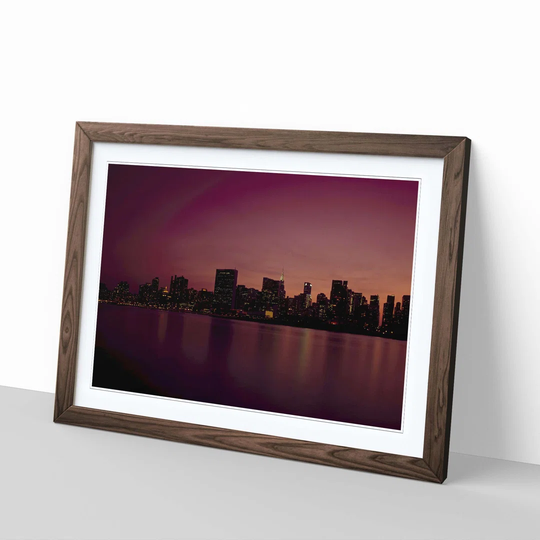 'New York City Skyline USA 23' Framed Photographic Print