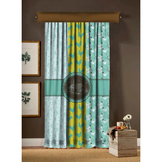 Galligan Track Insert Room Darkening Single Curtain