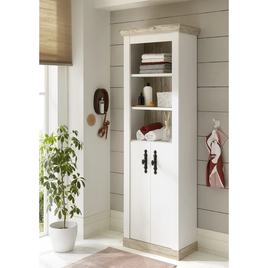 Theres 65Cm W x 200Cm H x 35Cm D Tall Bathroom Cabinet
