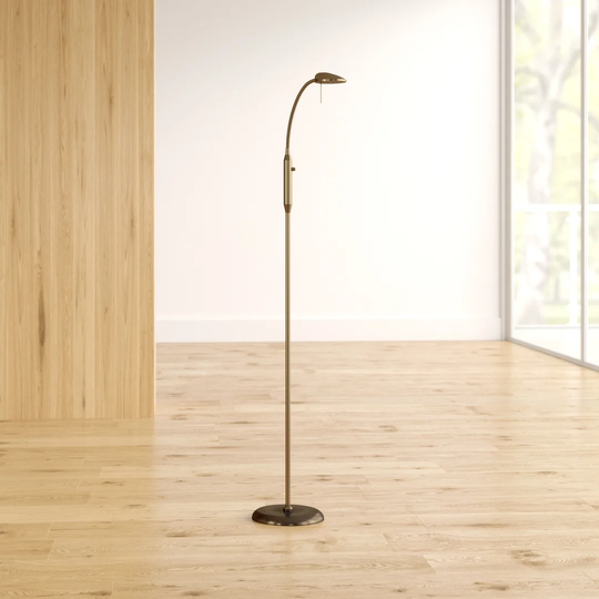 Demetrius 138cm LED Arched Floor Lamp