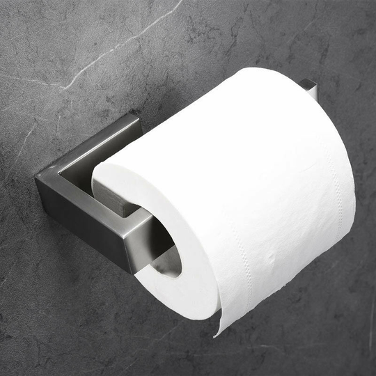 Non-perforation 304 Stainless Steel Paper Towel Holder Roll Paper Holder Kitchen Bathroom Toilet Tissue Holder