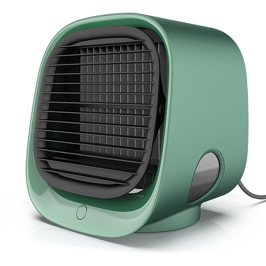 Fuhuidatrading - Mini Negative Ion Air Conditioning Cooling Fan Humidification Refrigeration Night Light Multifunctional usb Desktop Cooler