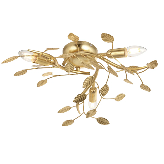 Nanteuil 3 -Light 58.5cm Flush Mount