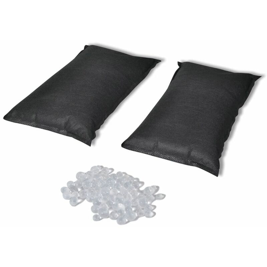 Silica Gel Desiccant Bags 2 pcs 2 kg VDTD03921 - Topdeal