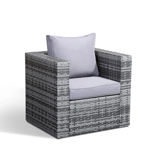 Irania Rose Range One Arm Chair In Grey