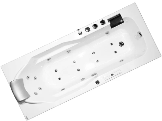 Ocean Premium 150cm x 70cm Straight Whirlpool Bathtub