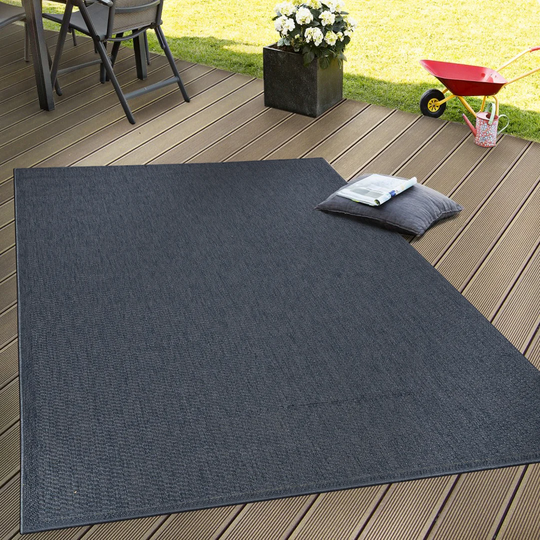 Hadriana Machine Woven Navy Rug