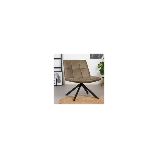 Armchair Eevi Olive Green - Green