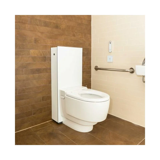 AquaClean Mera Care Floor Standing Close Coupled Toilet - Alpine White - Geberit