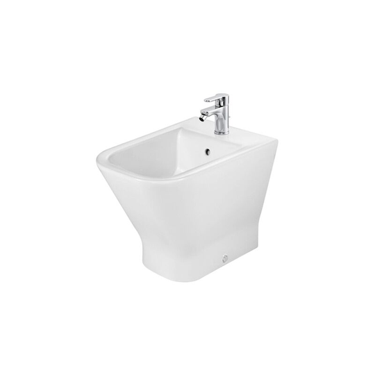 Roca - The Gap Flush-to-Wall Bidet 540mm Projection 1 Tap Hole