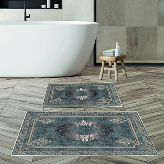 Shoshone 2 Piece set Rechtangle Bath Mat