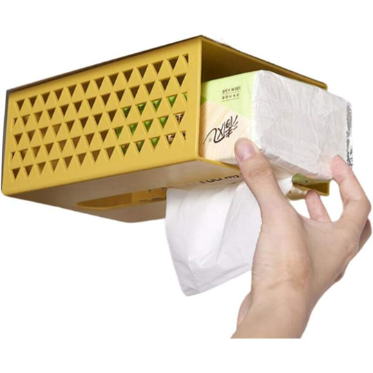 Toilet paper holder, toilet paper holder without perforation, toilet paper holder for bathroom and kitchen, paper towel holder