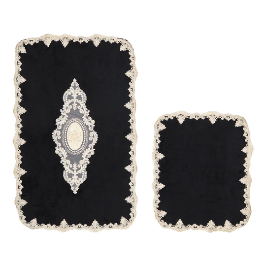 Hornbeck 2 Piece set Rechtangle Bath Mat