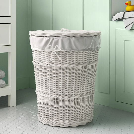 Wicker Laundry Bin