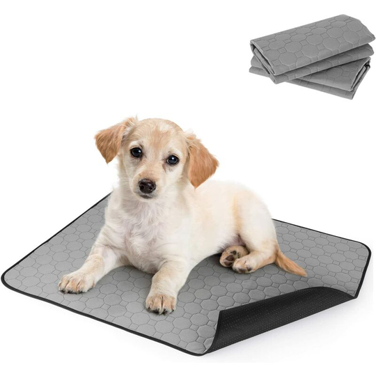 2PCS Quick Absorbent Puppy Dog Trainer Pad, Washable Dog Pad, Non-Slip, Perfect Dog Pad Replacement for Disposable Pads