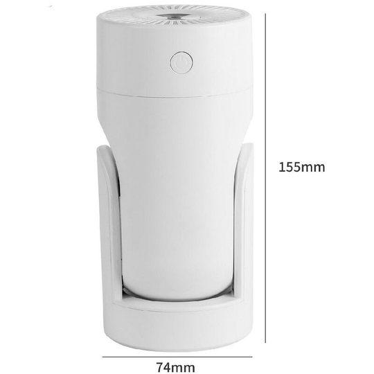 Sunflowergb - New usb plug-in single wind shaking head humidifier household car humidifier heavy mist humidifier (white)
