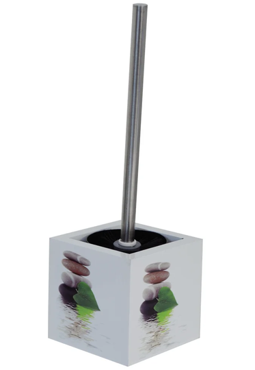 Narmada Free Standing Toilet Brush and Holder