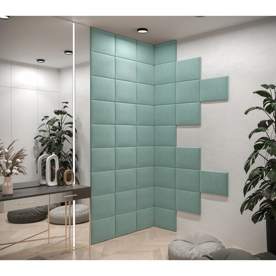 Brier 30 cm x 40 cm Peel and Stick Upholstered Wall Paneling