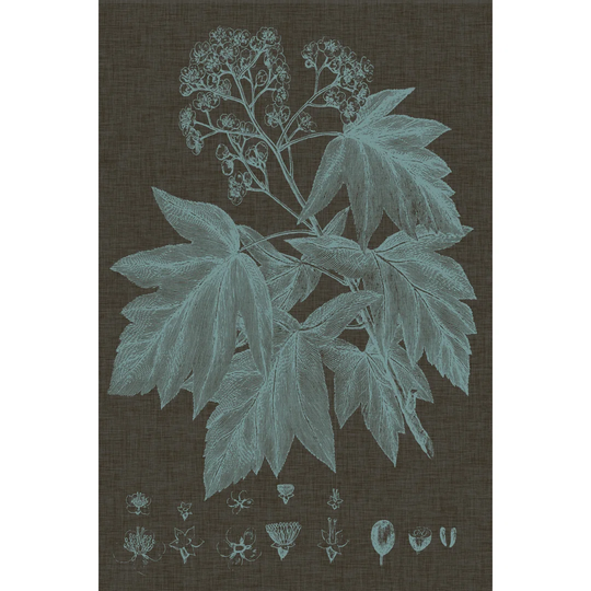 Shimmering Leaves VIII - Wrapped Canvas Graphic Art