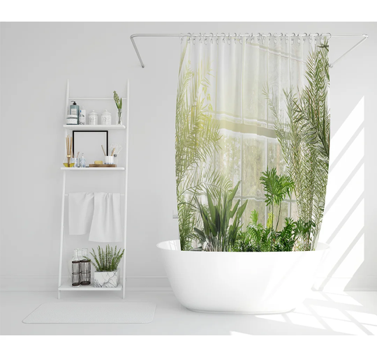 Ellarae Polyester Shower Curtain