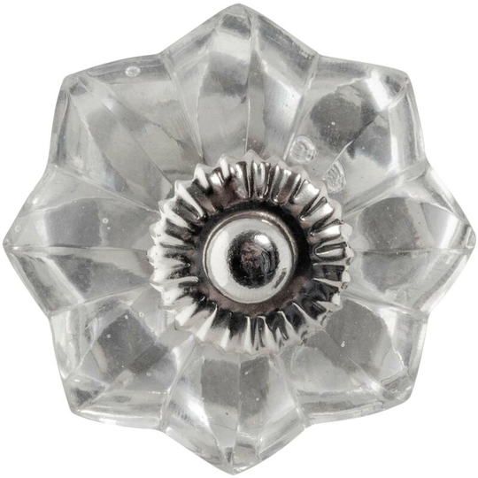 Glass Cabinet Knob - Star - Nicola Spring