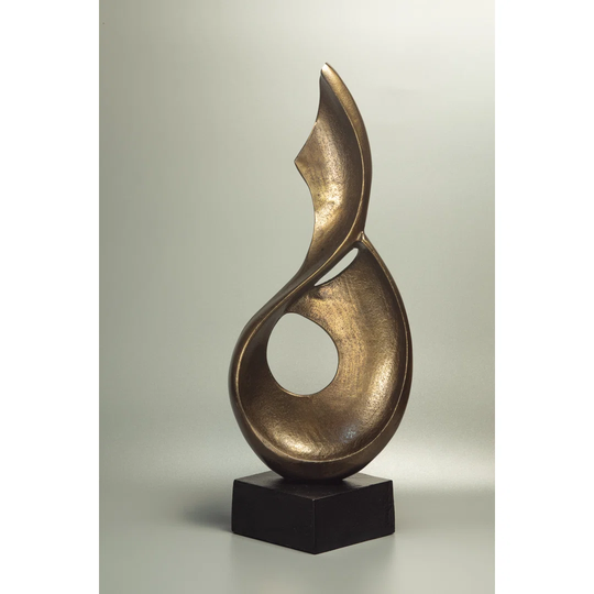 Klahn Swirl Aluminium Sculpture