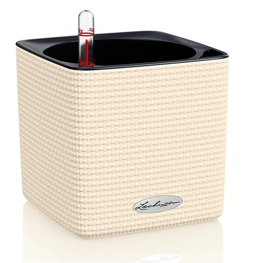 Cube Plastic Self-Watering Plant Pot