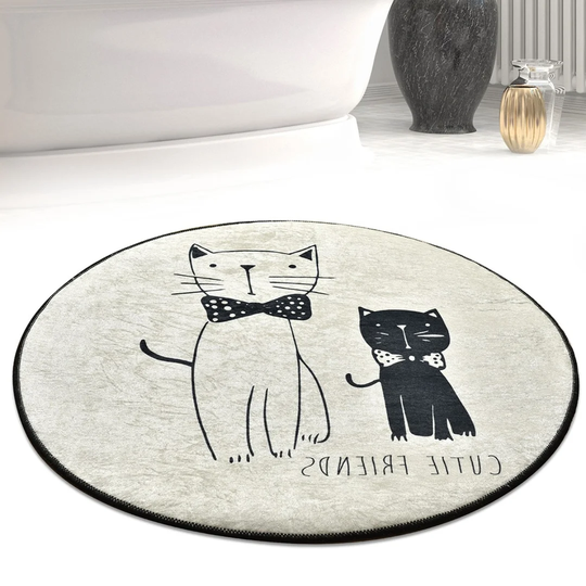 Marsing Circle Bath Mat