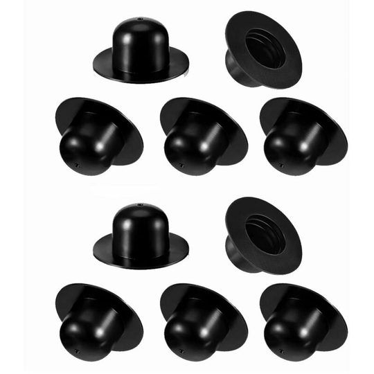 Betterlife 10 Pieces Swimming Pool Drain Plugs Replacement Inground Pool Filter Pump Strainer Hole Plug Wall Stopper Compatible with intex Swimming