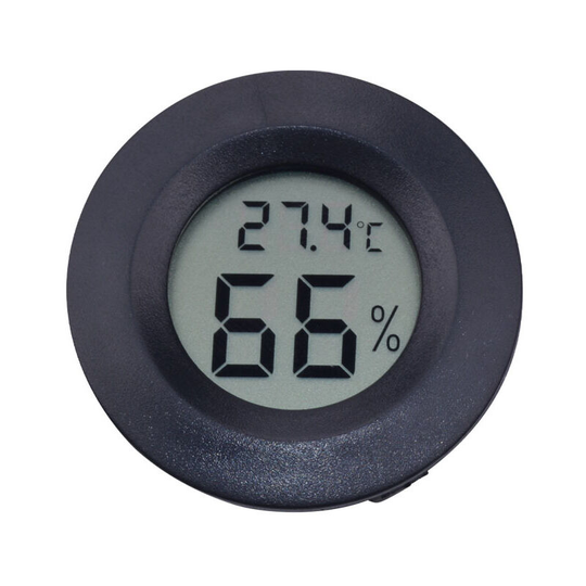 Betterlife Black Hygrometer,Hygrometer Black Hygrometer Humidity Humidity Hygrometer Thermometer Cigar Hygrometer Gauge Hygrometer For Humidor Guitar