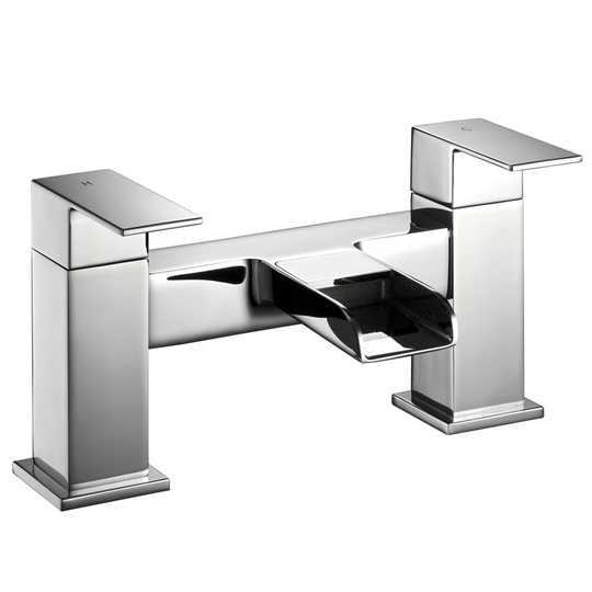 Hetzel Deck Mounted Waterfall Bath Tap