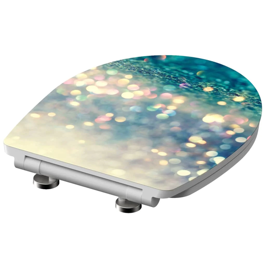 Schütte Duroplast High Gloss Toilet Seat with Soft-Close Magic Light