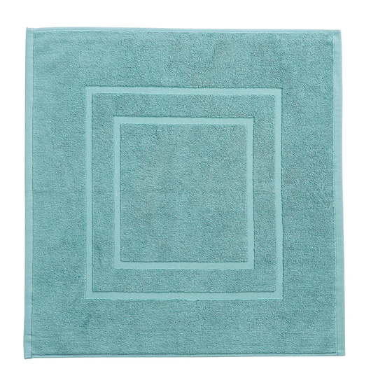 100% Combed Cotton Square Shower Mat - Brixton