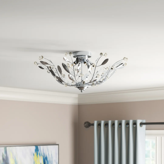 6-Light 62cm Flush Mount