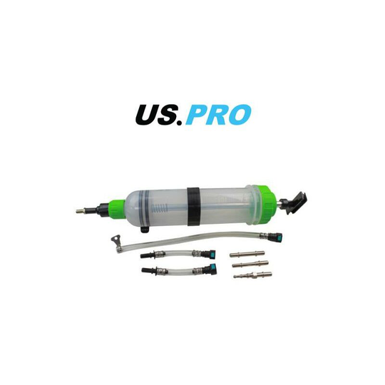Us Pro - Tools Fuel Retriever Syringe 1.5 Ltr Suction Pump Fuel Tank Drainer Primer 3290