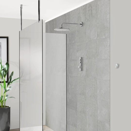 Isystem Digital Shower with Fixed Shower Head