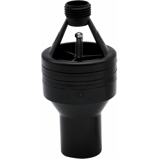 Hiflo 15mm x 32mm Odour Seal Dry Trap Tundish HHB100C - Black - Hotun