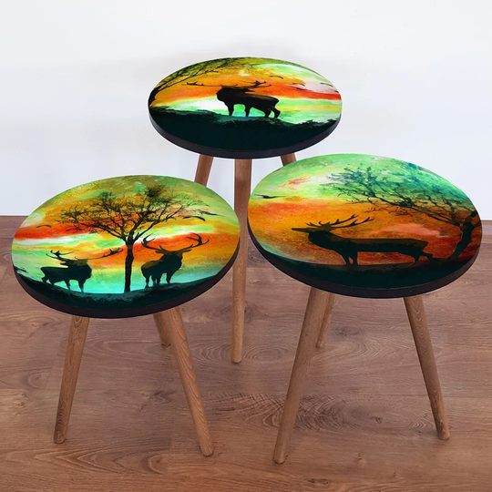 Basso 3 Piece Nest of Tables