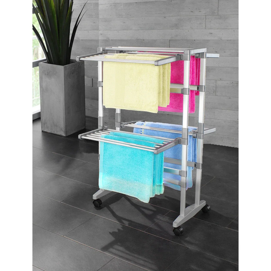 Aluminum/Plastic Folding Drying Rack