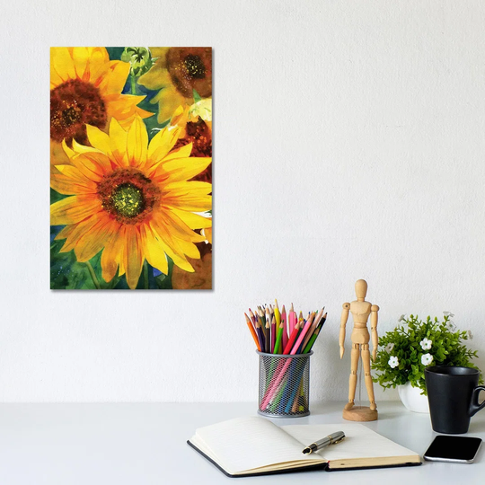 Sunflowers by Rachel Parker - Print