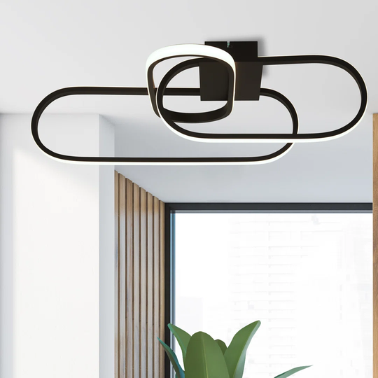 Buntine 1-Light 40Cm LED Flush Mount