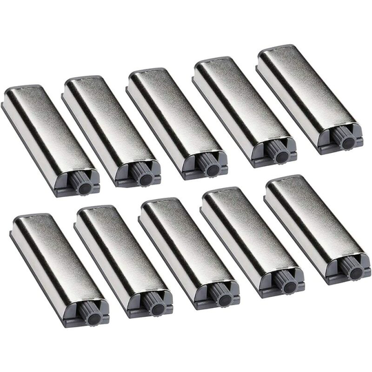 Betterlife Magnetic Push Latches,10 pcs Buffer Hinge Latch Push to Open Latches - For Cabinet Drawer Furniture etc