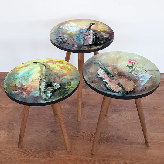 Baltazar 3 Piece Nest of Tables