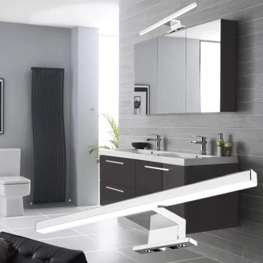 Athon 1 - Light LED Silver Mirror Light